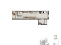 Planta baixa - Soul Rio Gago Coutinho — studios e gardens em Laranjeiras, de 32 a 69 m² - Flat/Loft/Estúdio em Laranjeiras, Rio de Janeiro - à venda - Souza’s Soluções Imobiliárias LTDA