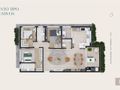 Planta baixa - Apartamento com 3 quartos sendo 1 suíte | sacada com churrasqueira no Água Verde - Apartamento em Água Verde, Curitiba - à venda - Vora Imóveis