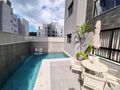 Planta baixa - Apartamento à venda na Praia Brava, Itajaí. Edifício Manu Bay, 54,63 m², 1 dormitório, 1 vaga, sacada e lazer completo com piscina, spa e sauna. - Apartamento em Praia Brava, Itajaí - à venda - Imóveis na Brava