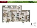 Planta baixa - Soul Rio Princesa Januária — 1 e 2 quartos no Flamengo, de 36 a 78 m² - Apartamento em Flamengo, Rio de Janeiro - à venda - Souza’s Soluções Imobiliárias LTDA