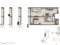 Planta baixa - Soul Rio Alberto de Campos — studios, mansarda e double studios em Ipanema, de 22 a 74 m² - Flat/Loft/Estúdio em Ipanema, Rio de Janeiro - à venda - Souza’s Soluções Imobiliárias LTDA