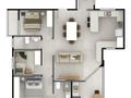 Planta baixa - COBERTURA DUPLEX COM EXCELENTE LOCALIZAÇÃO | 150M DO MAR EM ITAPOÁ SC! - Cobertura em Rainha do Mar, Itapoá - à venda - SBGLOBAL Imobiliária