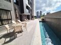 Planta baixa - Apartamento à venda na Praia Brava, Itajaí. Edifício Manu Bay, 54,63 m², 1 dormitório, 1 vaga, sacada e lazer completo com piscina, spa e sauna. - Apartamento em Praia Brava, Itajaí - à venda - Imóveis na Brava