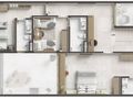 Planta baixa - 786 Prudente — 3 suítes de 167 m² em Ipanema, duas unidades por andar - Apartamento em Ipanema, Rio de Janeiro - Souza’s Soluções Imobiliárias LTDA