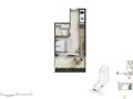Planta baixa - Soul Rio Alberto de Campos — studios, mansarda e double studios em Ipanema, de 22 a 74 m² - Flat/Loft/Estúdio em Ipanema, Rio de Janeiro - à venda - Souza’s Soluções Imobiliárias LTDA