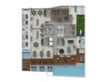 Planta baixa - APARTAMENTO COM 2 QUARTOS - VISTA MAR - MOBILIADO - LOCACAO - PRAIA BRAVA ITAJAI/SC - Apartamento em Praia Brava, Itajaí - para locação e à venda - Imóveis na Brava