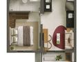 Planta baixa - Alves Pinheiros - Apartamentos de 1 e 2 Quartos - Apartamento em Pinheiros, São Paulo - à venda - Bem Imóvel