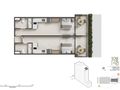 Planta baixa - Soul Rio Cinco de Julho — studios plus e coberturas em Copacabana, de 36 a 77 m² - Apartamento em Copacabana, Rio de Janeiro - à venda - Souza’s Soluções Imobiliárias LTDA