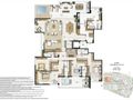Planta baixa - Latitud — 3 e 4 quartos na Barra da Tijuca, de 120 a 372 m² - Apartamento em Barra da Tijuca, Rio de Janeiro - à venda - Souza’s Soluções Imobiliárias LTDA