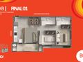 Planta baixa - Lançamento no centro de Itapoá SC! Apartamentos com entradas a partir de R$40.900,00 ! - Apartamento em Itapema do Norte, Itapoá - à venda - SBGLOBAL Imobiliária