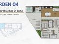 Planta baixa - Edifício Solar da Praia - Apartamento em Muquiçaba, Guarapari - à venda - Gilberto Pinheiro Developer Private Brokers