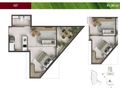 Planta baixa - Soul Rio Princesa Januária — 1 e 2 quartos no Flamengo, de 36 a 78 m² - Apartamento em Flamengo, Rio de Janeiro - à venda - Souza’s Soluções Imobiliárias LTDA