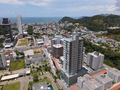Planta baixa - Apartamento à venda na Praia Brava, Itajaí. Edifício Manu Bay, 54,63 m², 1 dormitório, 1 vaga, sacada e lazer completo com piscina, spa e sauna. - Apartamento em Praia Brava, Itajaí - à venda - Imóveis na Brava