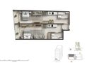 Planta baixa - Soul Rio Barata Ribeiro — studios com sky pool em Copacabana, de 33 a 66 m² - Flat/Loft/Estúdio em Copacabana, Rio de Janeiro - à venda - Souza’s Soluções Imobiliárias LTDA