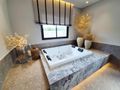 Planta baixa - Apartamento à venda na Praia Brava, Itajaí. Edifício Manu Bay, 54,63 m², 1 dormitório, 1 vaga, sacada e lazer completo com piscina, spa e sauna. - Apartamento em Praia Brava, Itajaí - à venda - Imóveis na Brava