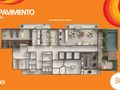 Planta baixa - Lançamento no centro de Itapoá SC! Apartamentos com entradas a partir de R$40.900,00 ! - Apartamento em Itapema do Norte, Itapoá - à venda - SBGLOBAL Imobiliária