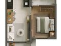 Planta baixa - Alves Pinheiros - Apartamentos de 1 e 2 Quartos - Apartamento em Pinheiros, São Paulo - à venda - Bem Imóvel