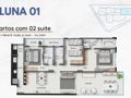Planta baixa - Edifício Solar da Praia - Apartamento em Muquiçaba, Guarapari - à venda - Gilberto Pinheiro Developer Private Brokers