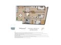 Planta baixa - Be.in.Rio Praia Ipanema — studio de 44 m² a uma quadra da praia - Flat/Loft/Estúdio em Ipanema, Rio de Janeiro - à venda - Souza’s Soluções Imobiliárias LTDA