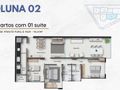 Planta baixa - Edifício Solar da Praia - Apartamento em Muquiçaba, Guarapari - à venda - Gilberto Pinheiro Developer Private Brokers