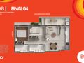 Planta baixa - Lançamento no centro de Itapoá SC! Apartamentos com entradas a partir de R$40.900,00 ! - Apartamento em Itapema do Norte, Itapoá - à venda - SBGLOBAL Imobiliária