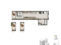 Planta baixa - Soul Rio Gago Coutinho — studios e gardens em Laranjeiras, de 32 a 69 m² - Flat/Loft/Estúdio em Laranjeiras, Rio de Janeiro - à venda - Souza’s Soluções Imobiliárias LTDA