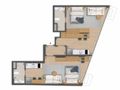 Planta baixa - Be.in.Rio Pompeu Loureiro — apartamentos e double suites em Copacabana, de 32 a 80 m² - Apartamento em Copacabana, Rio de Janeiro - Souza’s Soluções Imobiliárias LTDA