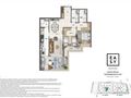 Planta baixa - Easy Botafogo — 2 quartos a 3 suítes, de 95 a 257 m² - Apartamento em Botafogo, Rio de Janeiro - à venda - Souza’s Soluções Imobiliárias LTDA