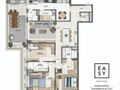 Planta baixa - Easy Botafogo — 2 quartos a 3 suítes, de 95 a 257 m² - Apartamento em Botafogo, Rio de Janeiro - à venda - Souza’s Soluções Imobiliárias LTDA