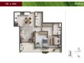 Planta baixa - Soul Rio Princesa Januária — 1 e 2 quartos no Flamengo, de 36 a 78 m² - Apartamento em Flamengo, Rio de Janeiro - à venda - Souza’s Soluções Imobiliárias LTDA