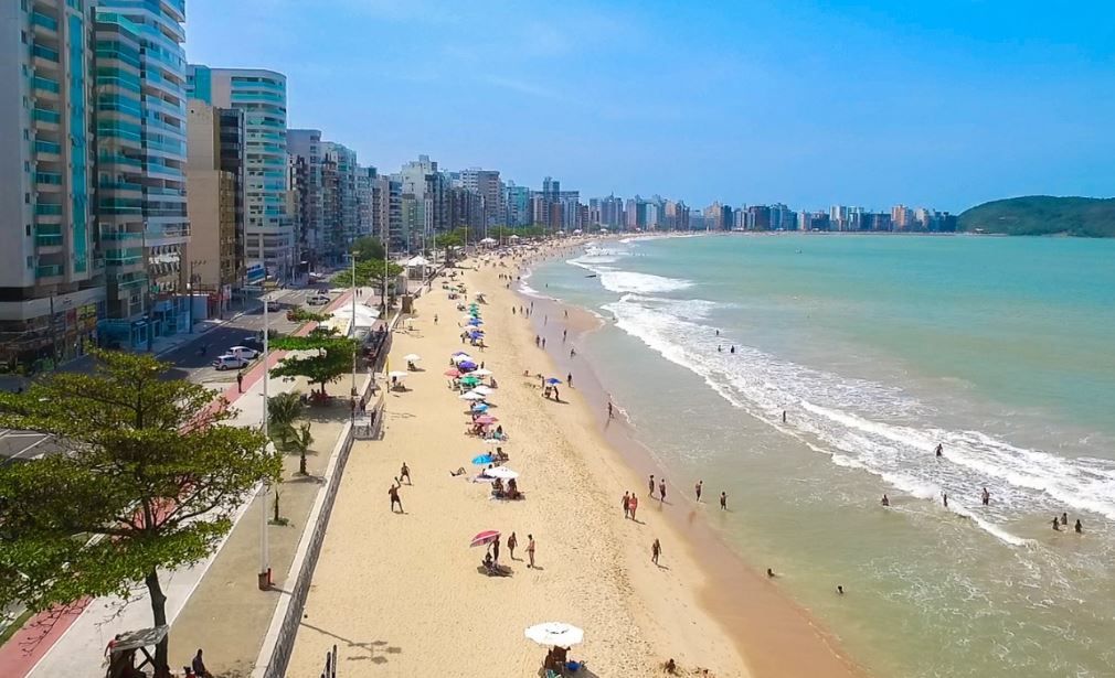 Praia do Morro em Guarapari, Espírito Santo