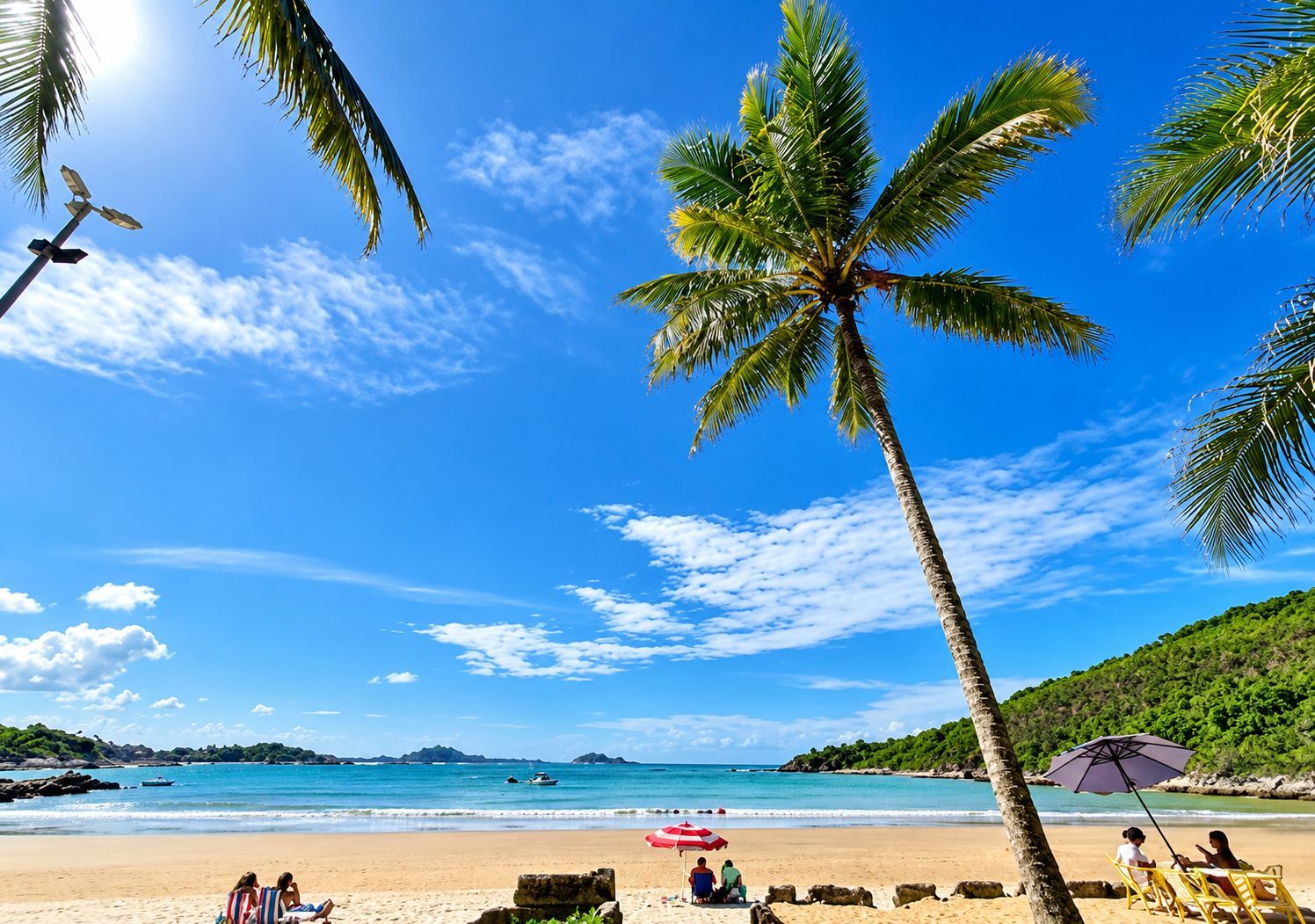 Praia da Cerca em Guarapari ES
