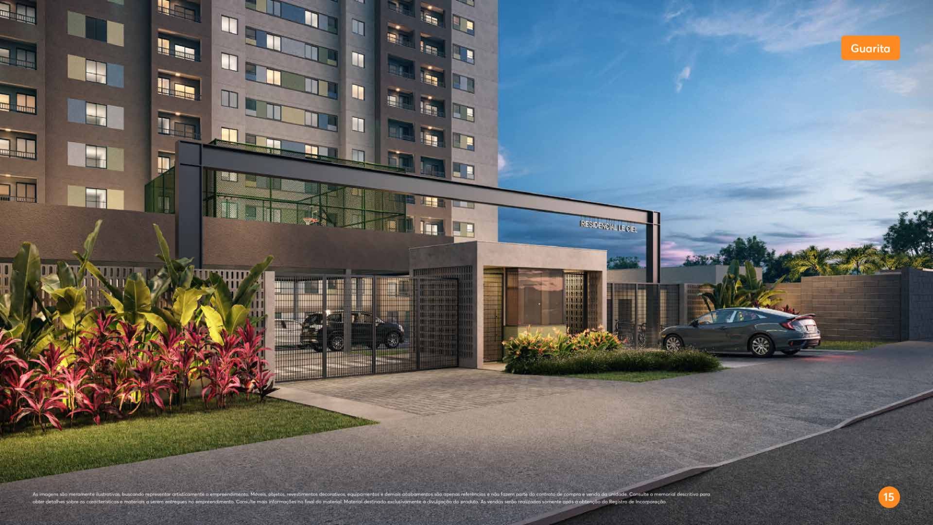 Apartamento com 2 quartos, 01 suíte na planta no Edf. Le Ciel