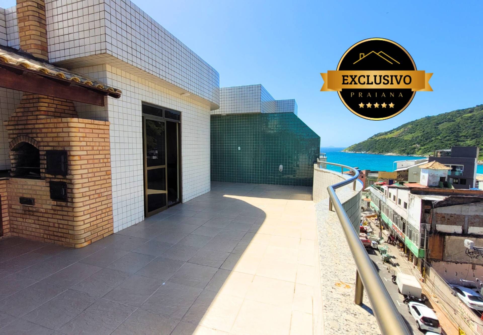 Ótima cobertura duplex com vista mar - Cobertura em Prainha, Arraial do Cabo - à venda - Imobiliaria Praiana do Cabo LTDA ME