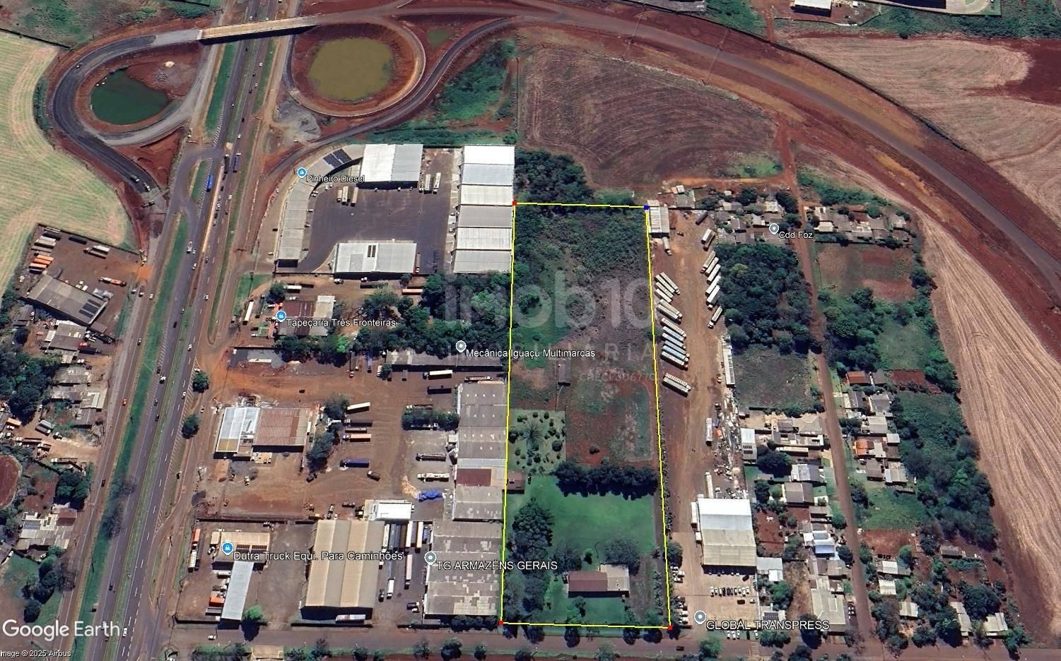 ÁREA PARA ALUGAR PRÓXIMA A BR277, SAÍDA PARA PERIMETRAL, ÁREA PARA TRANSPORTADORAS EM DO IGUAÇU - PR