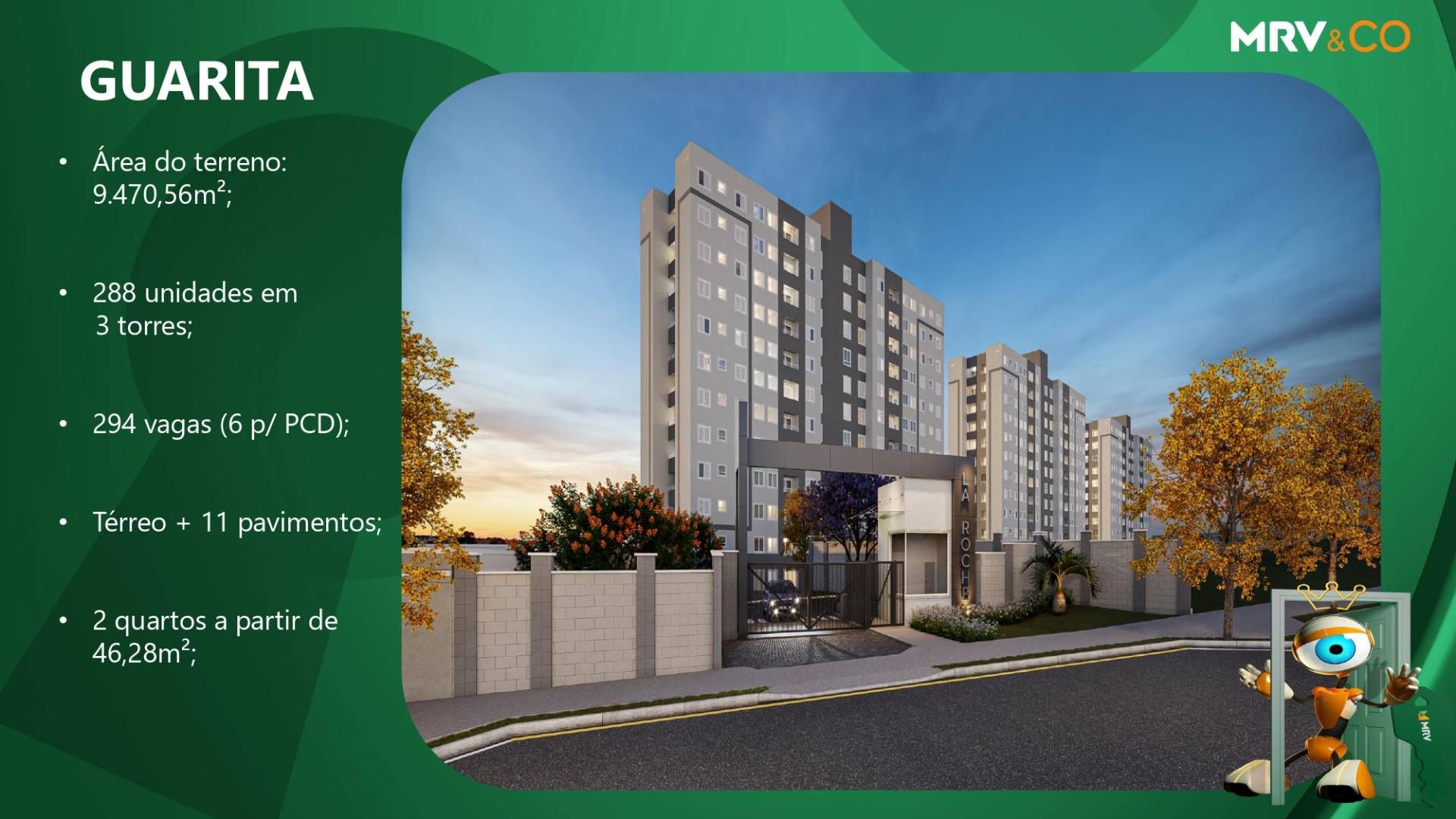 Apartamento à venda na planta no Residencial La Roche na Zona Leste de Londrina