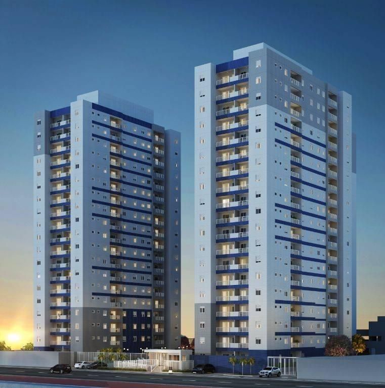Apartamento com 1 quarto à Venda, Vera Cruz - Mongaguá - Apartamento em Vera Cruz, Mongaguá - à venda - Oliveira Filx Imóveis
