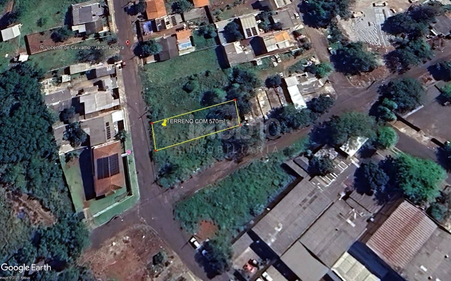 TERRENO A VENDA DE SUB ESQUINA NO JARDIM JUPIRA - FOZ DO IGUAÇU/PR