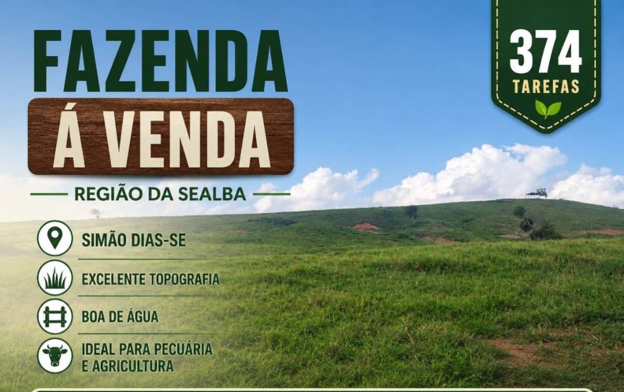 FAZENDA SIMÃO DIAS / SERGIPE - Fazenda em Centro, Simão Dias - à venda - VIVVA SOLUÇÕES IMOBILIÁRIAS LTDA