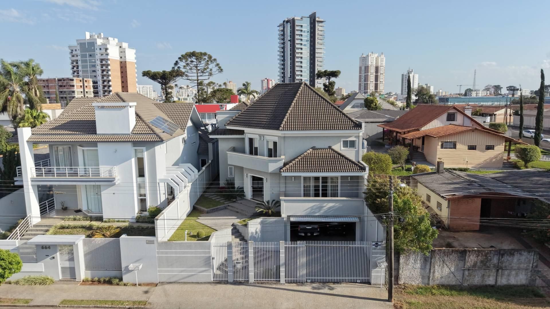 Residência - Jardim Carvalho - Sobrado em Jardim Carvalho, Ponta Grossa - à venda - GH Imóveis