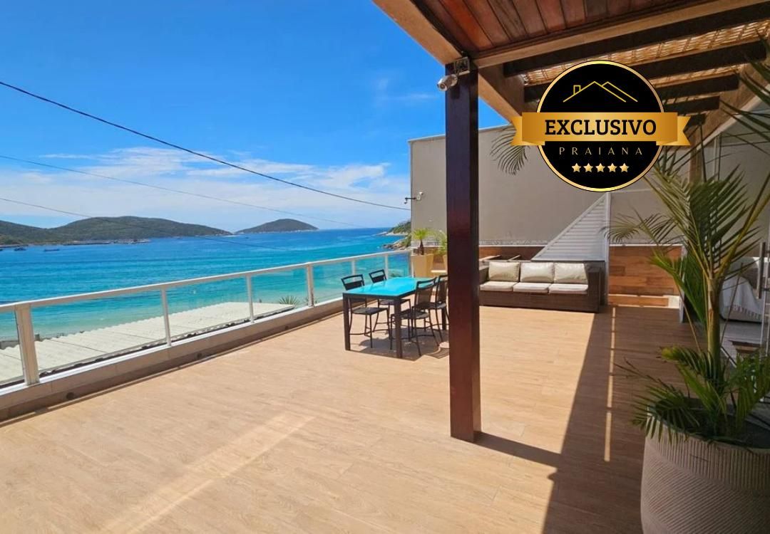 Casa de Alto Padrão com vista mar! - Casa em Baleia, Arraial do Cabo - à venda - Imobiliaria Praiana do Cabo LTDA ME