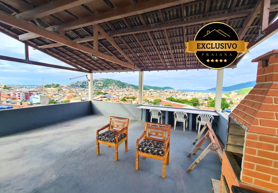 2 CASAS SEPARADAS + TERRAÇO - Casa em Canaã, Arraial do Cabo - à venda - Imobiliaria Praiana do Cabo LTDA ME
