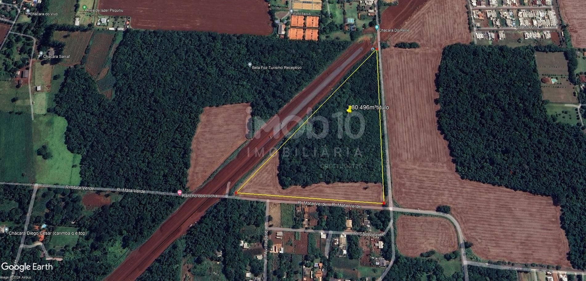ÁREA A VENDA NO BAIRRO JARDIM SÃO ROQUE EM FOZ DO IGUAÇU - PR
