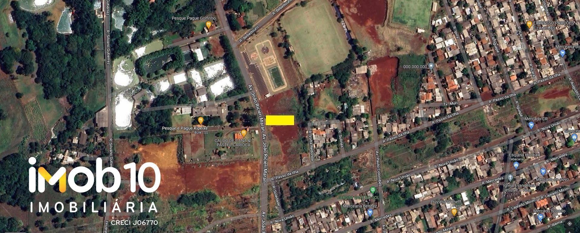 TERRENO A VENDA NA AVENIDA JOÃO RICIERI MARAN NO BAIRRO 3 LAGOAS EM FOZ DO IGUAÇU - PR
