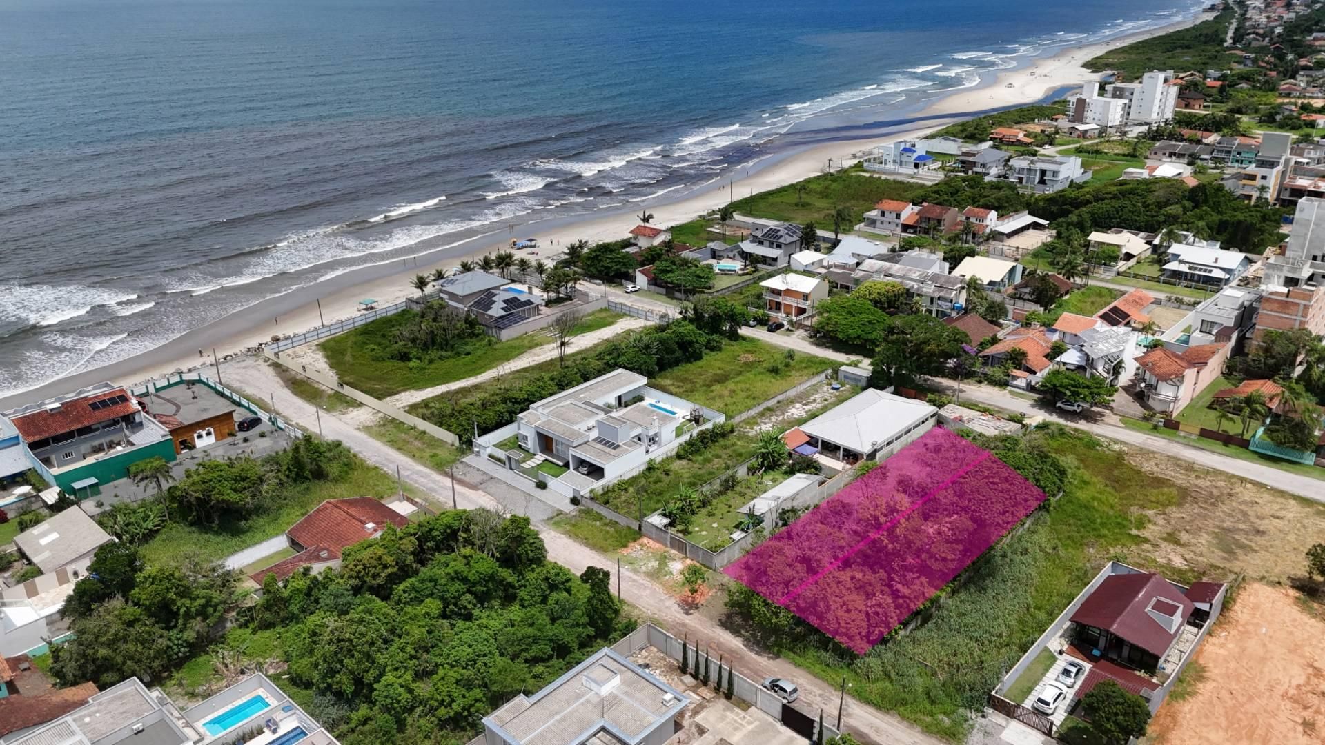 Terreno a Venda na Rua 1800 Jaguapeba medindo 1260m² a apenas 80 metros do mar - Lote/Terreno em Continental, Itapoá - à venda - Âncora Imóveis Assessoria Imobiliária LTDA