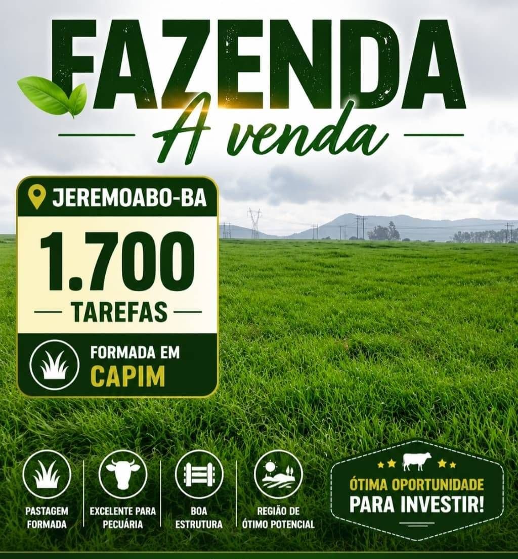 FAZENDA JEREMOABO/BA - Fazenda em Centro, Jeremoabo - à venda - VIVVA SOLUÇÕES IMOBILIÁRIAS LTDA