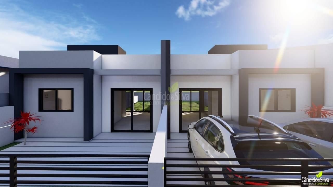 Casa nova com 02 quartos e espaço de terreno a venda no Balneário Brandalize - Casa em Pontal, Itapoá - à venda - Âncora Imóveis Assessoria Imobiliária LTDA