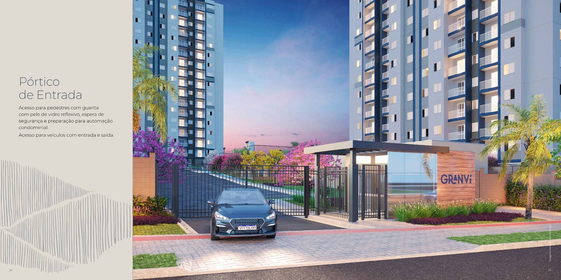 Apartamento com 2 quartos, 01 suíte na planta à venda no Edf. Granví próx. ao Shopping Catuái Norte
