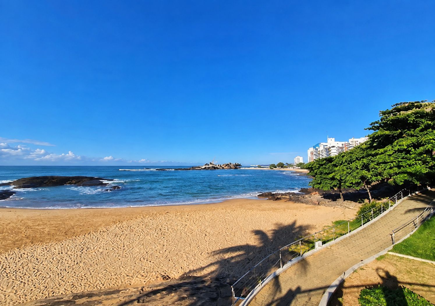 Praia dos Namorados em Guarapari, Espírito Santo