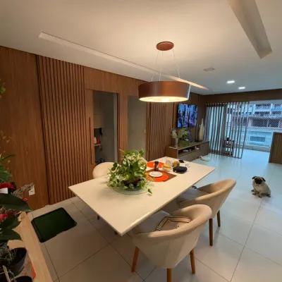 Sala de estar e jantar